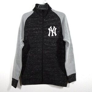 Fanatics New York Yankees Full-Zip Jacket Men's Size S Gray Fan Apparel
